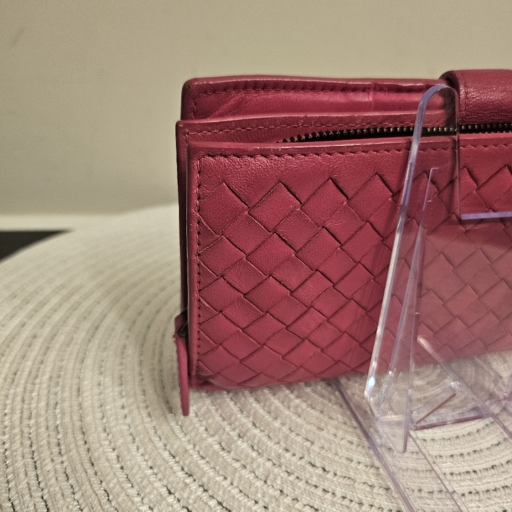 💗 Bottega Veneta Intrecciato Leather Long Wallet | Made in Italy - Picture 4 of 13